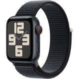 Cumpara ieftin Apple Watch SE2 2023, GPS, Cellular, 40 mm, Midnight Aluminium Case, Midnight Sport Loop