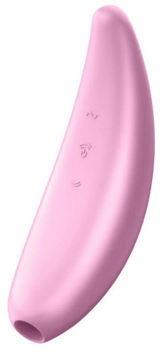 Stimulator Clitoris Curvy 3+ Air Pulse&amp;amp;Vibration Satisfyer foto