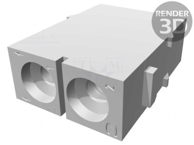 Conector HDC modul tată cu şurub 2 pini Han-Modular foto