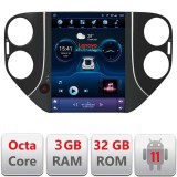 Navigatie VW Tiguan 2007-2012 tip Tesla cu 4G, GPS, CarPlay si Android Auto
