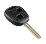Carcasa cheie Topautochei&reg; pentru Toyota Camry Rav4 Corolla Yaris Land Cruiser Lexus RX300 ES300 LS400 GX, lamela 46mm, 2 butoane