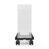 Suport PC Nedis Reglabil 14.5-24.2cm, 4 Roti Blocabile, Metal/Plastic, 20kg, Negru