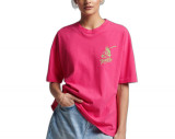 Cumpara ieftin Tricou cu print logo, roz, Superdry