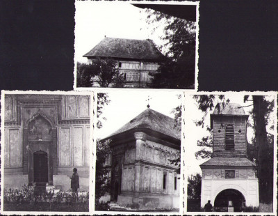 HST P1171 Lot 4 poze biserica Golești 1966 foto