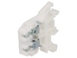 Conector de &Icirc;mbinare Șine 0,5-4mm&sup2; Alb 690V 32A
