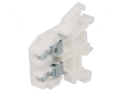 Conector de &amp;Icirc;mbinare Șine 0,5-4mm&amp;sup2; Alb 690V 32A foto