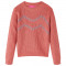 Pulover pentru copii tricotat, roz mediu, 104 GartenMobel Dekor