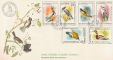 1985 Romania - FDC Pasari ocrotite - bicentenarul nasterii lui Audubon (varietate Audubon Society), LP 1129