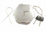 Capac rezervor cu 2 chei Cromat Camion cu blocar 80mm