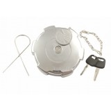 Capac rezervor cu 2 chei Cromat Camion cu blocar 80mm