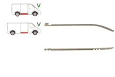 Sina usa culisanta Vw Transporter (T4)/Caravelle/Multivan 07.1990-03.2003 , partea Dreapta, Inferior, foto