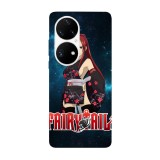 Husa compatibila cu Huawei P50 model Erza Scarlet Fairy Tail, Silicon, TPU, Viceversa