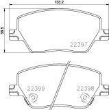 BREMBO P 23 170 PRIME LINE set placute frana,frana disc