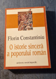 O istorie sincera a poporului roman Florin Constantiniu