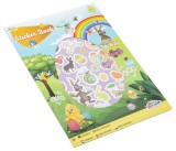Carte cu abtibilduri - Paste vesel PlayLearn Toys, Grafix
