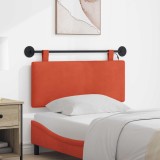 vidaXL Tăblie de pat suspendată Roșu portocalie Țesătură din corduroy 3424298