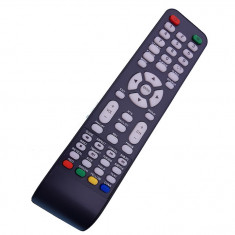 Telecomanda pentru LCD/LED VORTEX LEDV-24, neagra compatibila cu telecomanda originala + Suport pentru telecomanda, ElectriX, negru