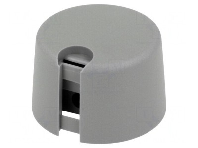 Buton rotativ gri cu indicator plastic 6,35mm foto