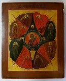 Rugul Aprins al Maicii Domnului, Icoana Ruseasca, Secol 19