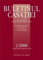 Buletinul Casatiei, Nr. 2/2006 foto