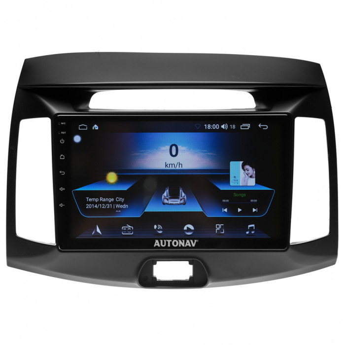 Navigatie Hyundai Elantra 2006-2010 AUTONAV Android GPS Dedicata, Model Classic, Memorie 32GB Stocare, 2GB DDR3 RAM, Display 9&quot; Full-Touch, WiFi, 2 x