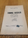 SINDROMUL KINETOSELOR - Od. Apostol - Tip. Aeronauticei Regale, 1945, 57 p.