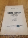 SINDROMUL KINETOSELOR - Hypsipetopathia; Hydronaupathia; Aeropetopathia - Od. Apostol - Tipografia Aeronauticei Regale Romane, 1945, 57 p.