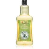 Reuzel Tea Tree șampon, balsam și gel de duș 3 &icirc;n 1 pentru barbati 1000 ml