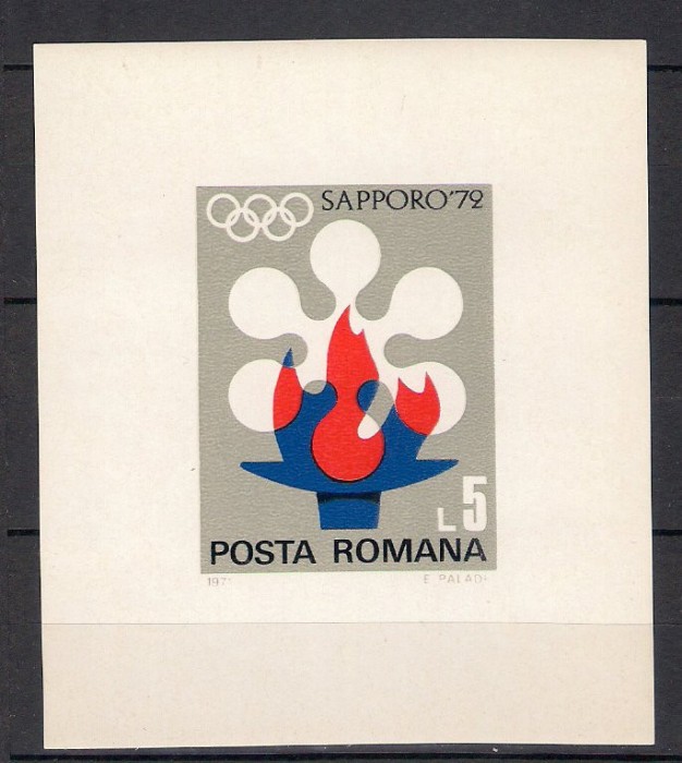 1971 - JO Sapporo, colita neuzata