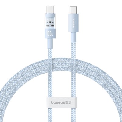 Cablu date Type-C Fast Charge Baseus, 100W, 1m, P10373000311-00 foto