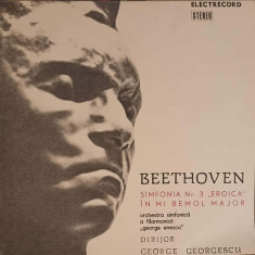 Disc vinil, LP. SIMFONIA NR.3 EROICA IN MI BEMOL MAJOR-LUDWIG VAN BEETHOVEN