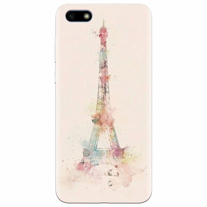 Husa silicon pentru Huawei Y5 2018, Eiffel Tower 001