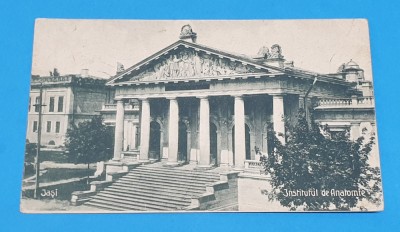 Carte Postala circulata anul 1935 - IASI Institutul de Anatomie foto