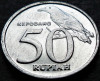 Moneda exotica 50 RUPII - INDONEZIA, anul 1999 *cod 3671 B = A.UNC, Asia