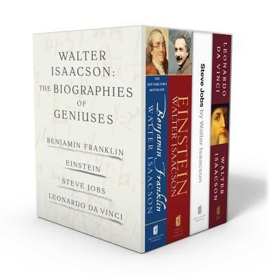 Walter Isaacson: The Biographies of Geniuses: Benjamin Franklin, Einstein, Steve Jobs, and Leonardo Da Vinci foto