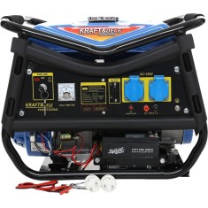 Generator de curent monofazat 3000W, motor in 4 timpi , 230 V, 7 CP, pornire electrica si manuala, Kraft