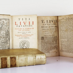 Titus Livius-Istoria lui Lucius Patavini-1731-latina-4 volume