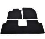 Covorase mocheta Toyota Avensis 3 4USI/SW 9/2008- Negru, set de 3 bucati