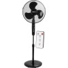 Ventilator cu picior pentru podea, 45 W, 3 viteze, telecomanda, inaltime reglabila, 100-125 cm, diametru 40 cm, Strend Pro GartenVIP DiyLine