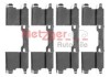 Set accesorii, placute frana MERCEDES SPRINTER 3-t platou / sasiu (906) (2006 - 2016) METZGER 109-1762