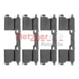 Set accesorii, placute frana MERCEDES VITO bus (W639) (2003 - 2016) METZGER 109-1762