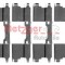 Set accesorii, placute frana MERCEDES SPRINTER 3-t caroserie (906) (2006 - 2016) METZGER 109-1762