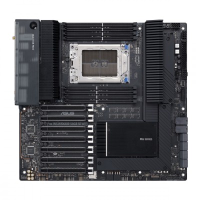 PLACA de BAZA Asus &amp;quot;PRO WS WRX80E-SAGE&amp;quot;, skt sWRX8, EATX, AMD WRX80, 8 x DDR4, max. 2048 GB, 8 x SATA, 3 x M.2, 7.1, &amp;quot;PRO WS WRX80E-SAGE&amp;quot; foto
