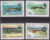 C374 - Romania 1994 - WWF 4v.stampilat,serie completa, Nestampilat