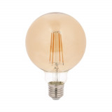 Bec LED, Sage, G95 G&uuml;n Işığı Amber, 7 W, 3000K, 720 Lm, sticla