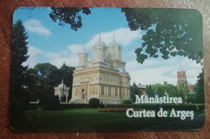 D1 - Magnet frigider - turism - Manastirea Curtea de Arges - Romania 30