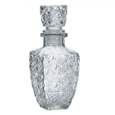 Sticlă Lichior, Model cu Figurație, Capacitate 0,25L, Transparentă