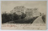 ARAD , PALATUL JUSTITIEI , CARTE POSTALA ILUSTRATA , CLASICA , DATATA 1899