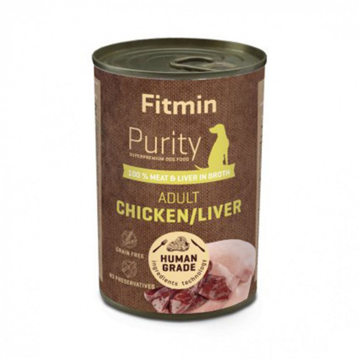 Fitmin Purity Adult Chicken &amp;amp; Liver 400 g
