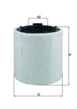 Filtru aer KNECHT LX2831